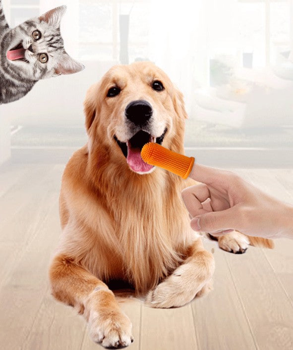 Dog & Cat Toothbrush, 360º Dog Tooth Brushing Kit