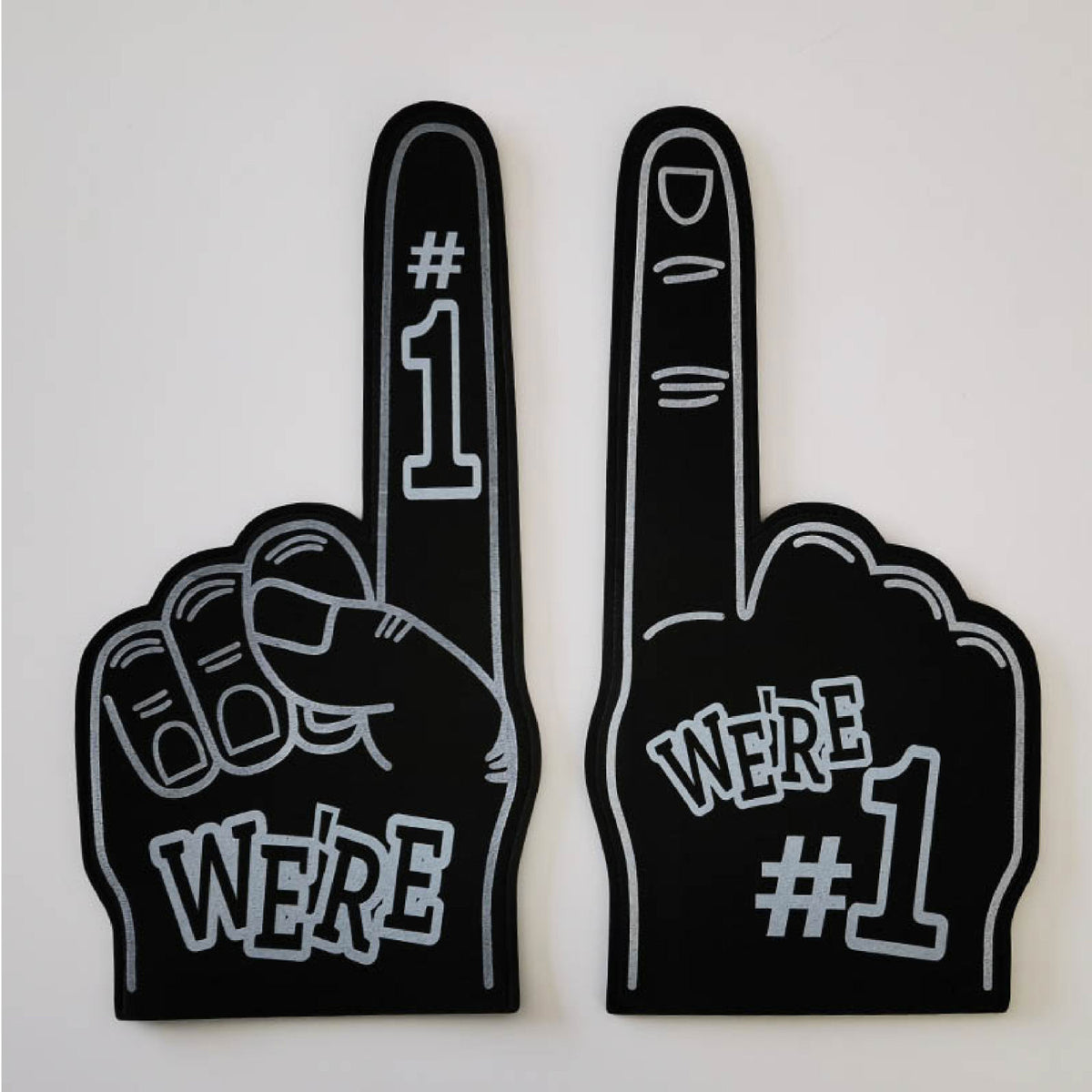 18" Eva Foam Finger for Sports Celebration Pom Poms Cheerleading Sports Fan Giant Foam Hand