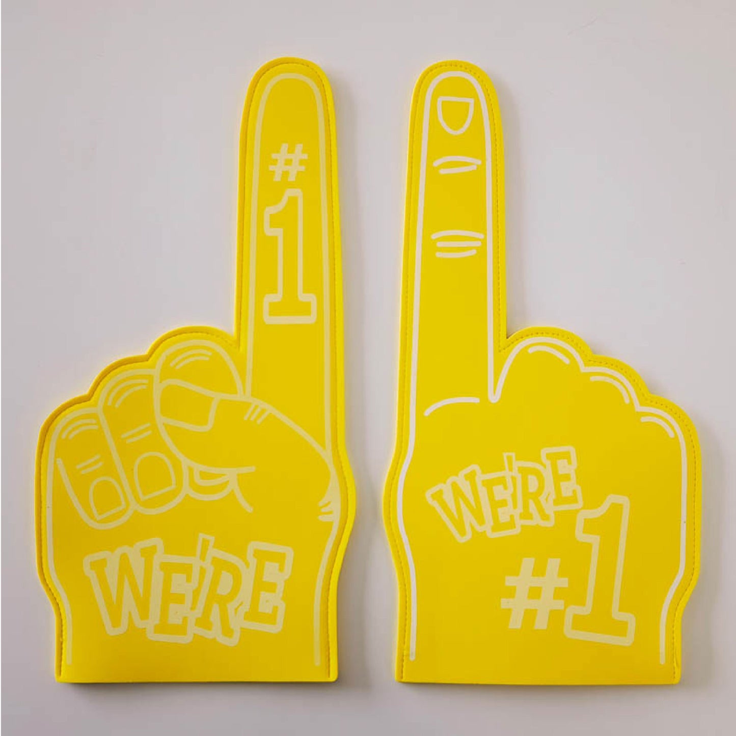 18" Eva Foam Finger for Sports Celebration Pom Poms Cheerleading Sports Fan Giant Foam Hand
