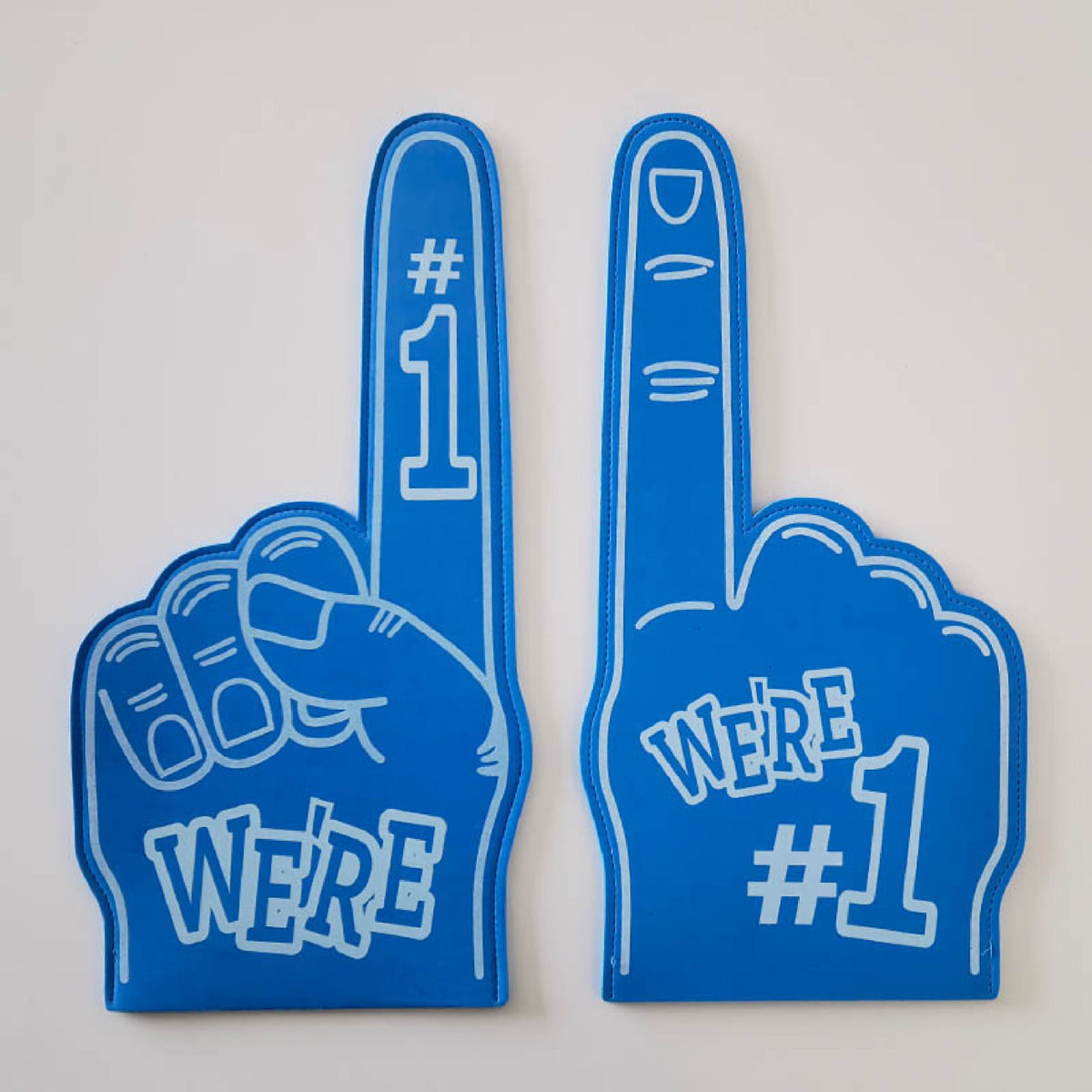 18" Eva Foam Finger for Sports Celebration Pom Poms Cheerleading Sports Fan Giant Foam Hand