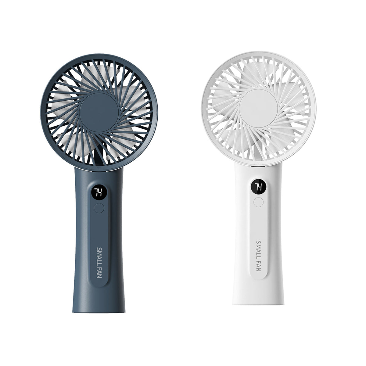 Portable Handheld Fan Speed(1-100) Adjustable Turbo Mini Rechargeable Fan