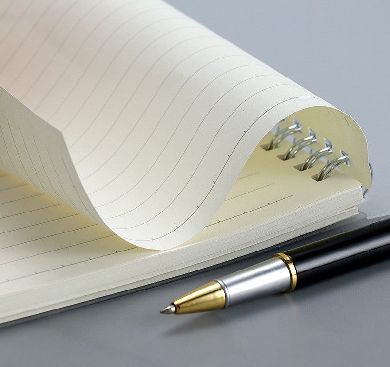 Double-sided writable non-bleed paper