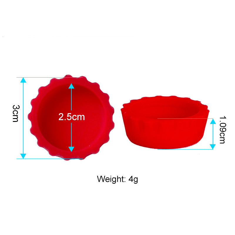 Silicone Bottle Cap Durable Drink Sealers Bottle Lid Beer Lid