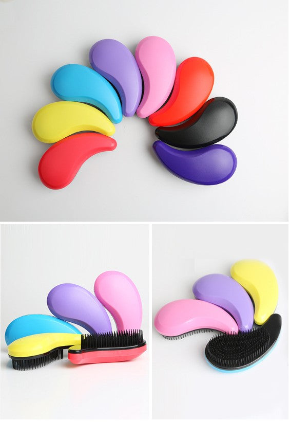 Plastic Massage Comb Detangler Brush