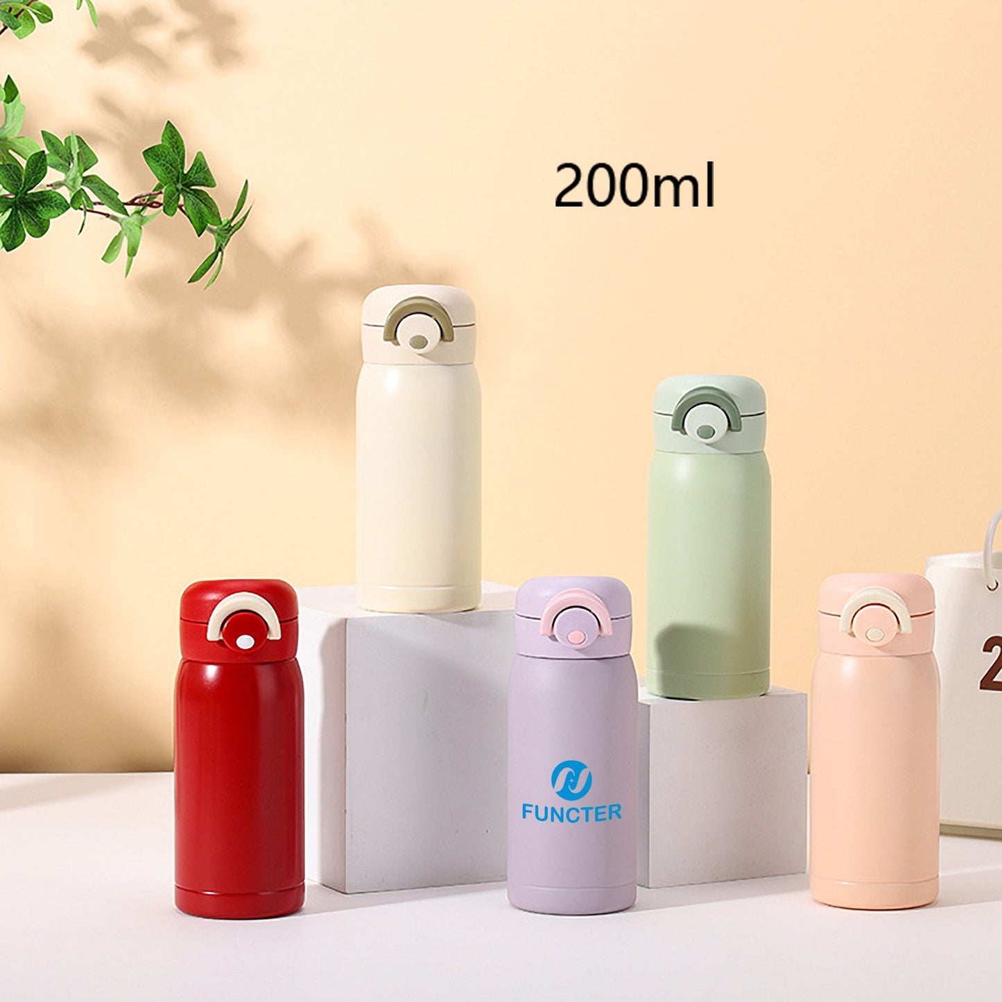 Stainless Steel Pocket Insulated Water Bottle 7 oz.