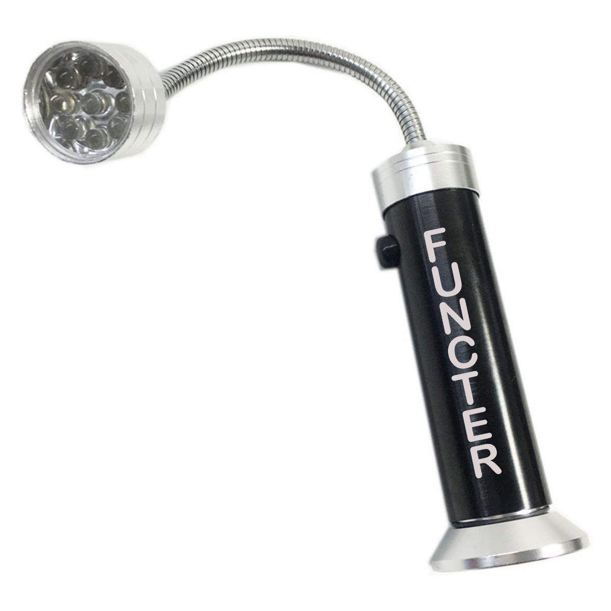 Multifunctional 9 LED Light Magnetic Bendable Inspection Light Dual Magnet Work Light