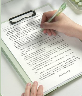 A4 Waterproof Plastic Foldable Clipboard