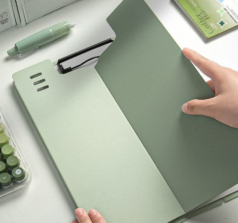 A4 Waterproof Plastic Foldable Clipboard