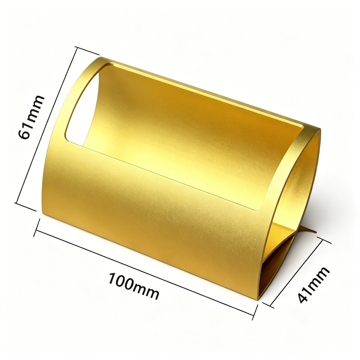 Metal Business Card Holder Desktop Display Stand