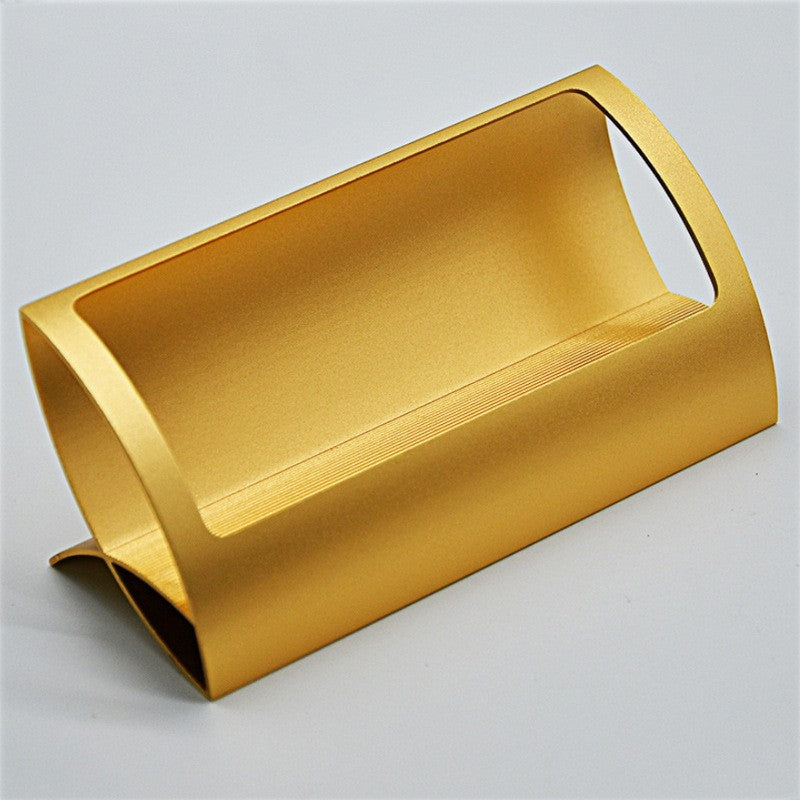 Metal Business Card Holder Desktop Display Stand