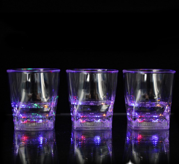 LED Colorful Luminous Beer Cups For House Parties Birthdays Weddings