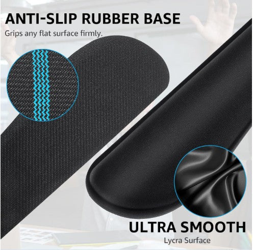 Foldable Memory Foam Keyboard Hand Rest