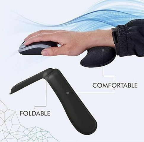 Foldable Memory Foam Keyboard Hand Rest