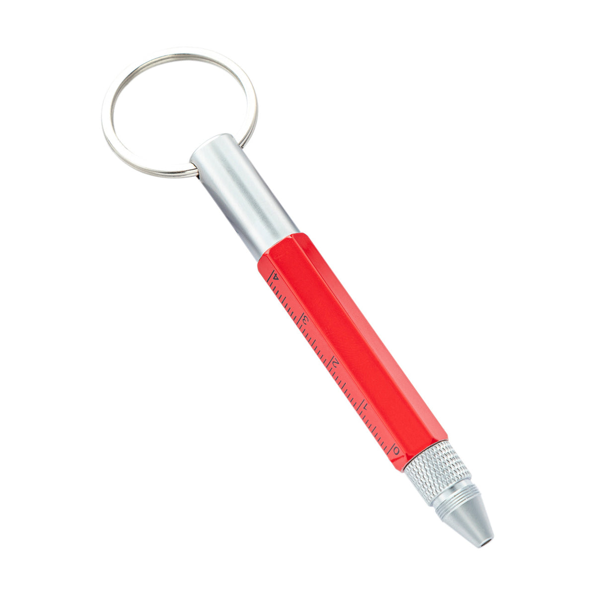 5" 1 Multi-Function Metal Keychain Tool Pen