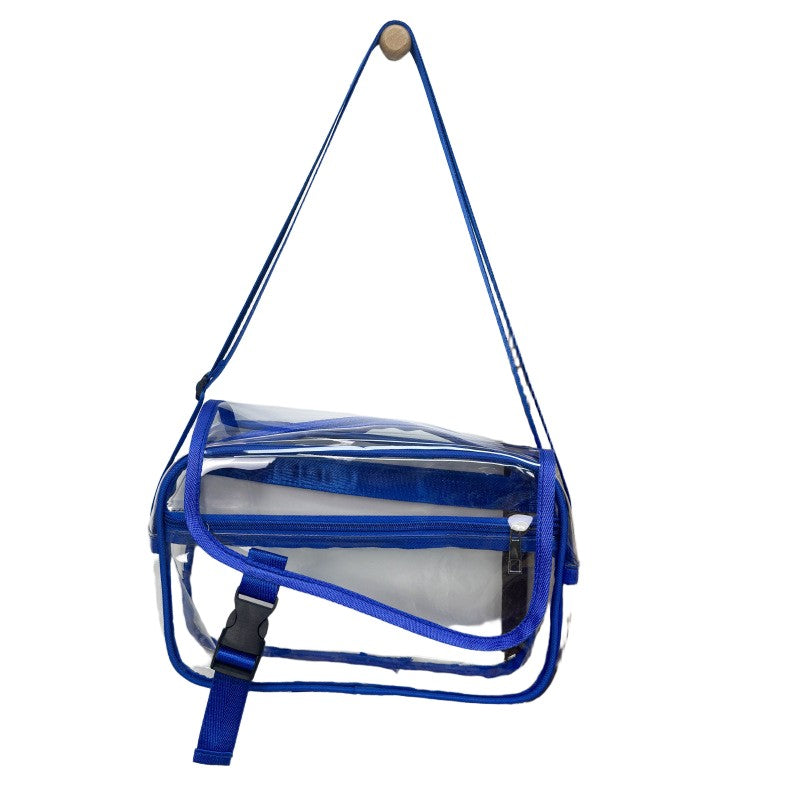 PVC Large Capacity Transparent Crossbody Bag