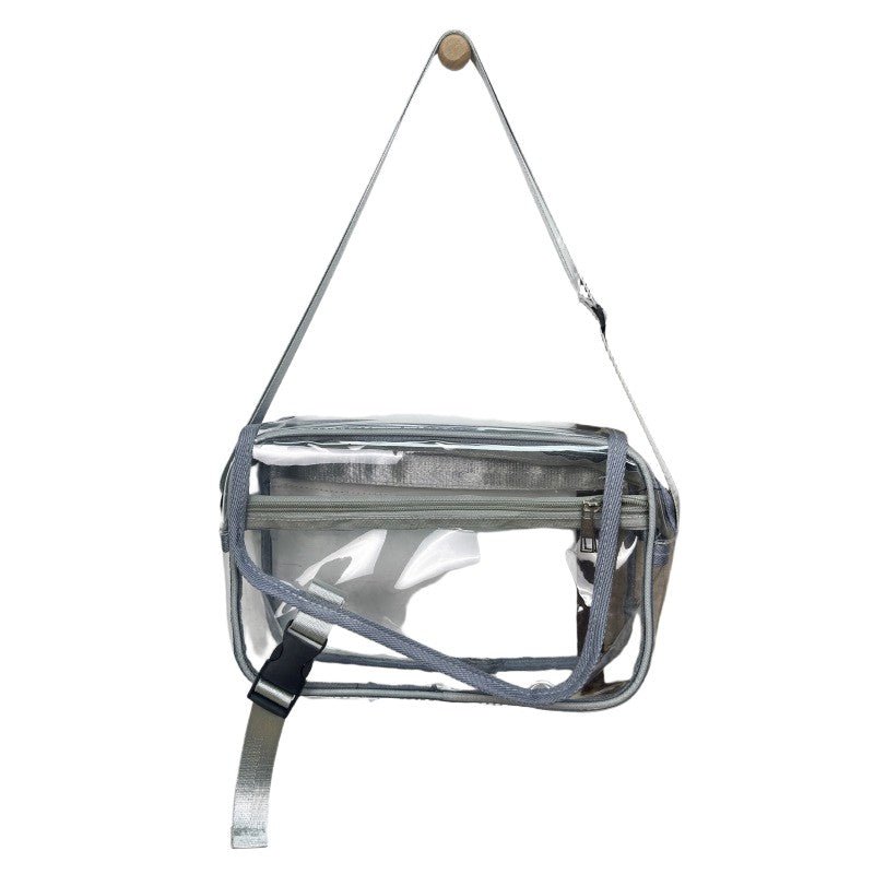 PVC Large Capacity Transparent Crossbody Bag