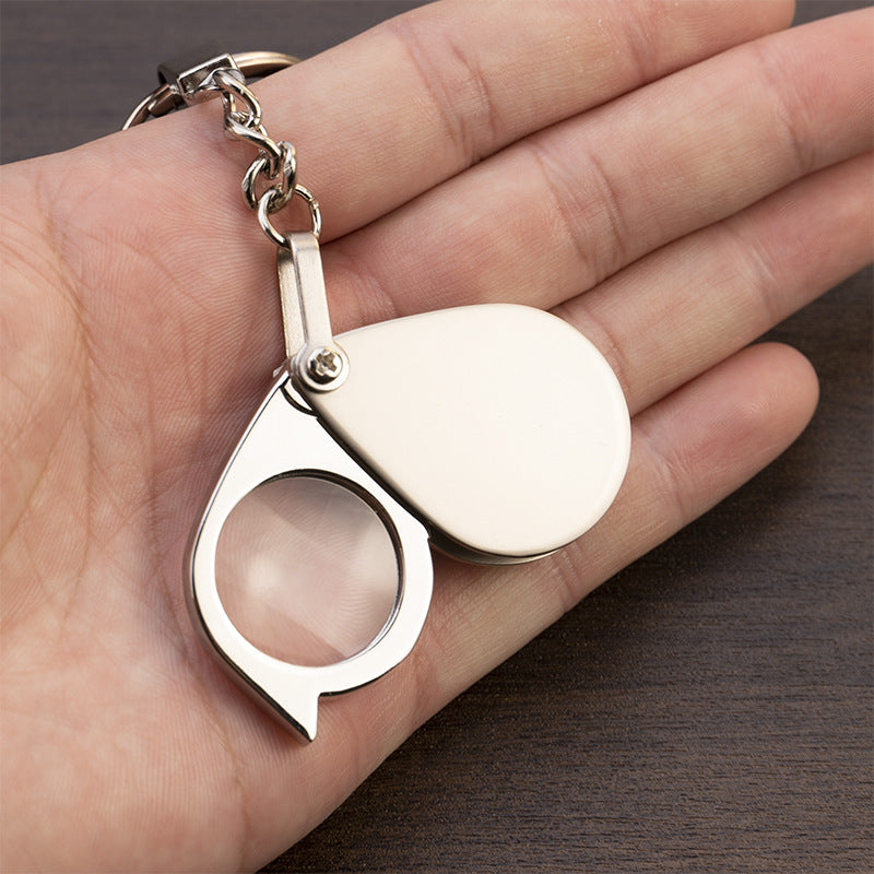 20X Jewelers Loupe Magnifier Keychain