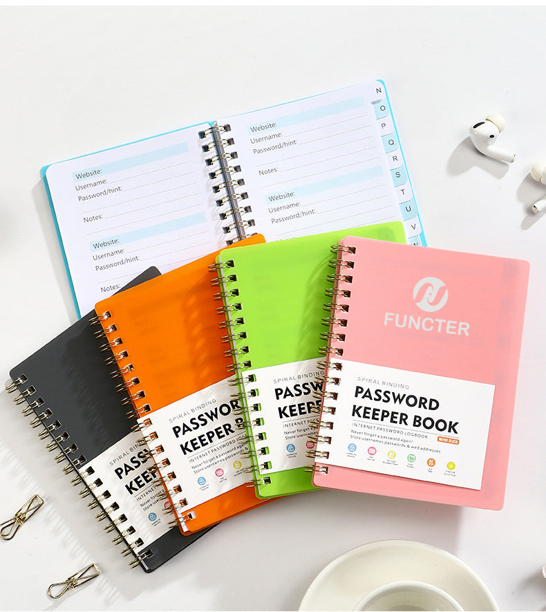 A6 PP Journal Double Spiral Notebook