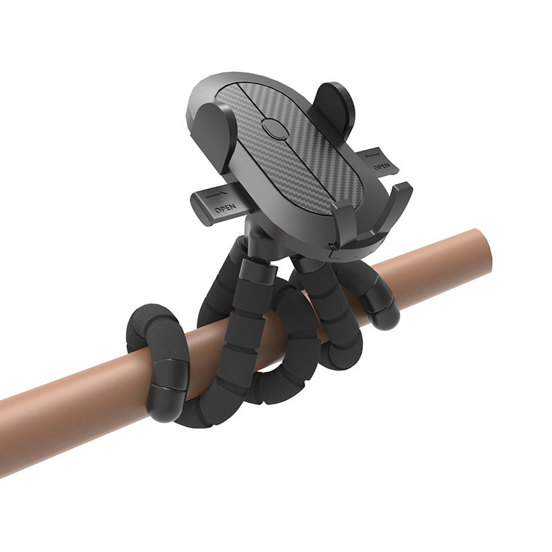 Flexible Stroller Phone Holder Tripod 360 Degree Rotatable Cell Phone Mount For Shopping Cart