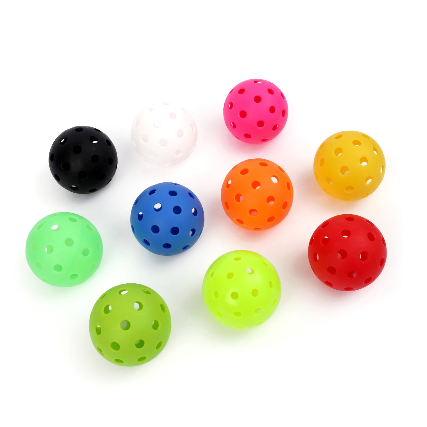 40-Hole Pickleball Paddle Game Balls