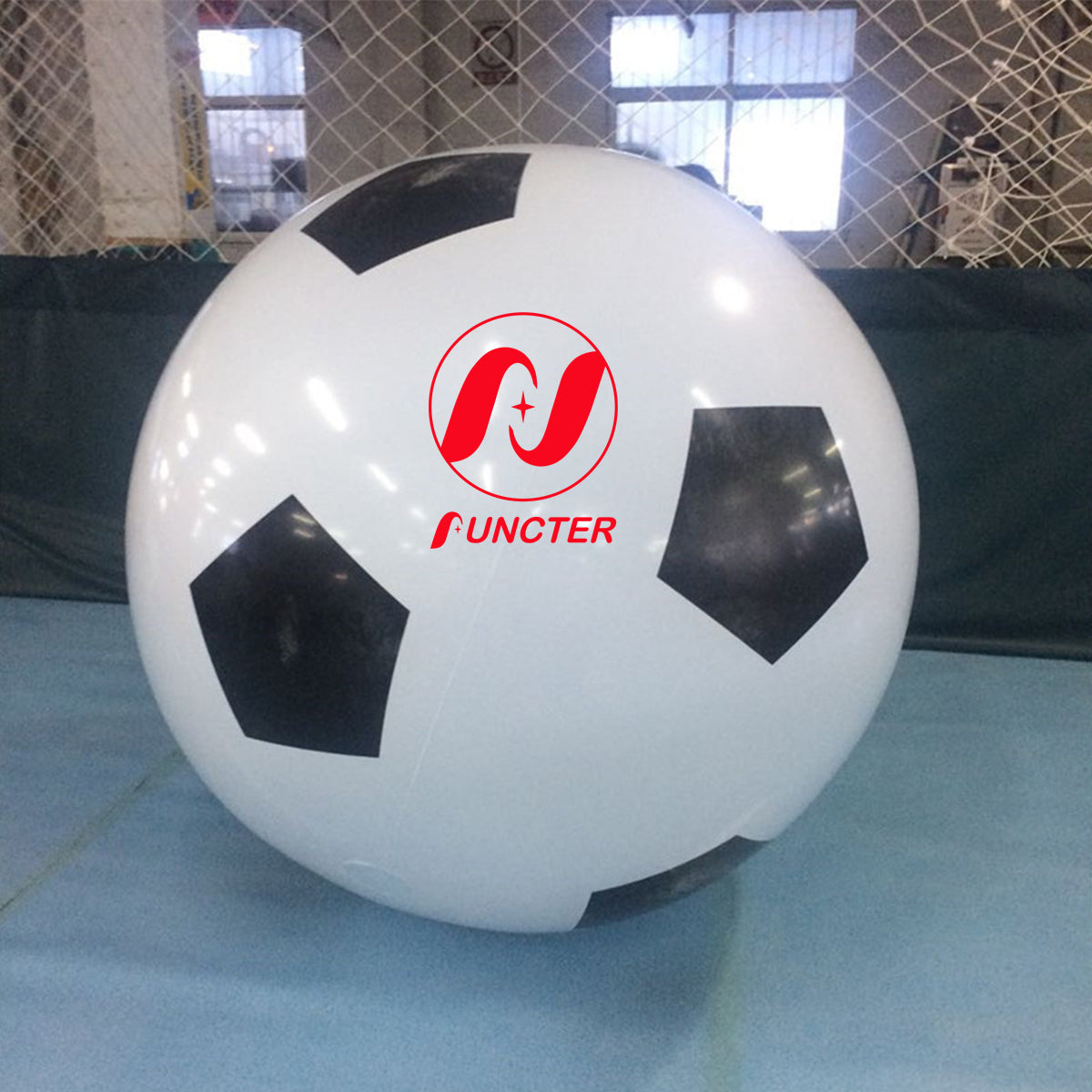Soccer Pattern 20" Diameter PVC Inflatable Beach Ball