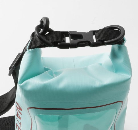 2L Foldable Crossbody Bag Waterproof Dry Bag W/ Window