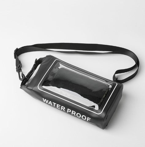 2L Foldable Crossbody Bag Waterproof Dry Bag W/ Window