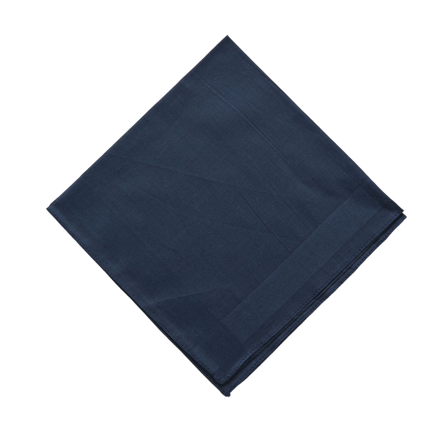 15.7" Cotton Plain Satin Handkerchief Square Hanky