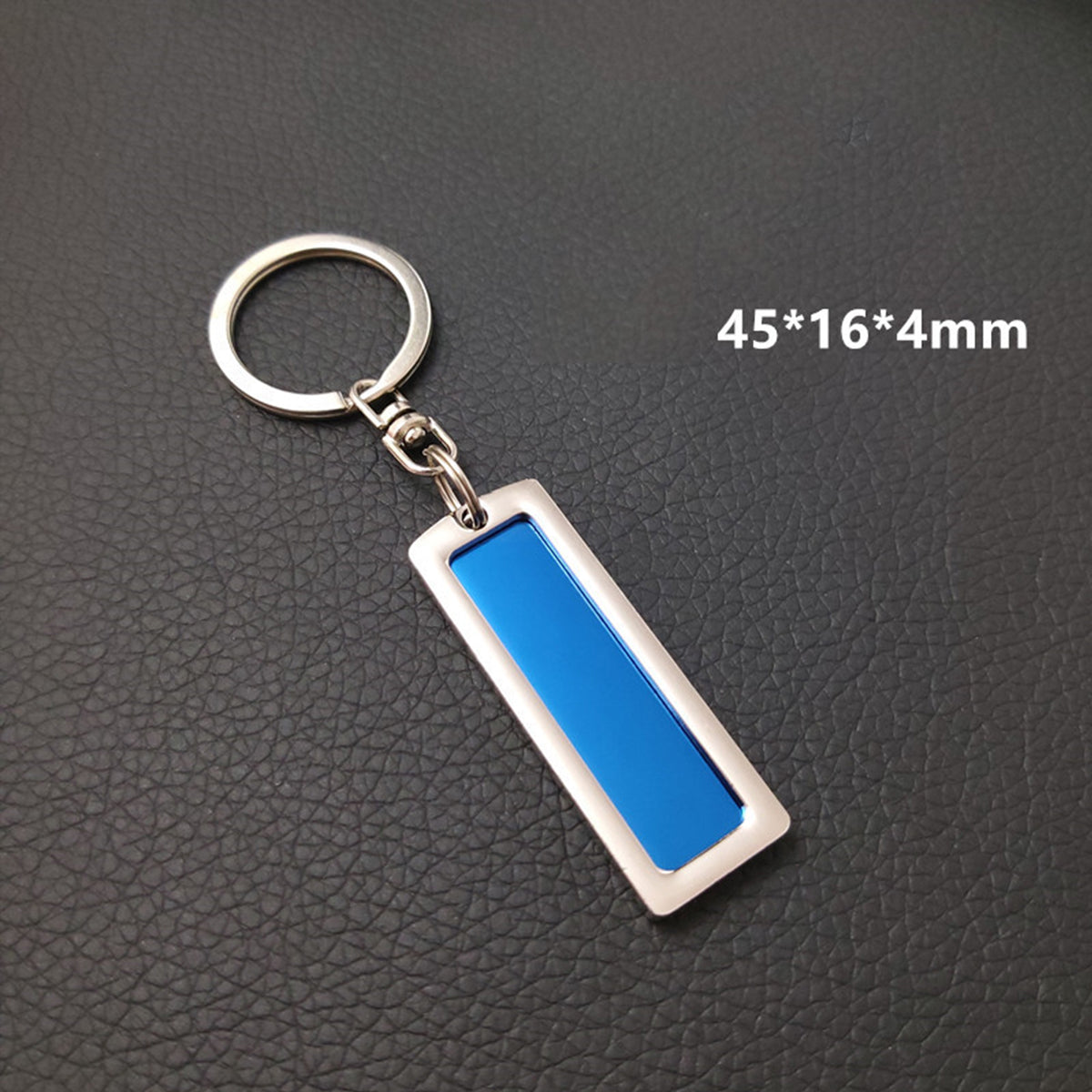 Vehicle License Plate Keychain #S