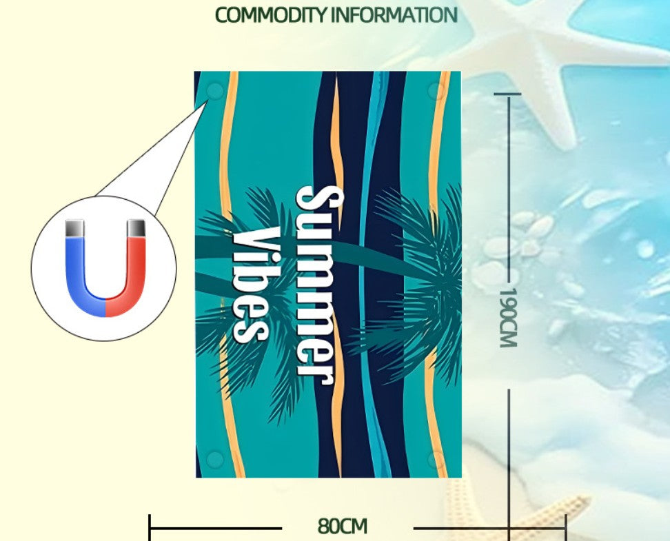 Full Custom Outdoor Magnetic Microfiber Beach Towel Quick Dry Bath Towel