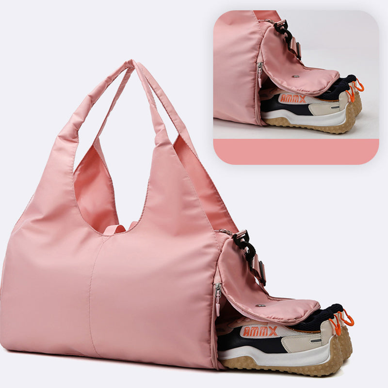 Women's Gym Yoga Duffle Bag With Handle And Shoulder Straps