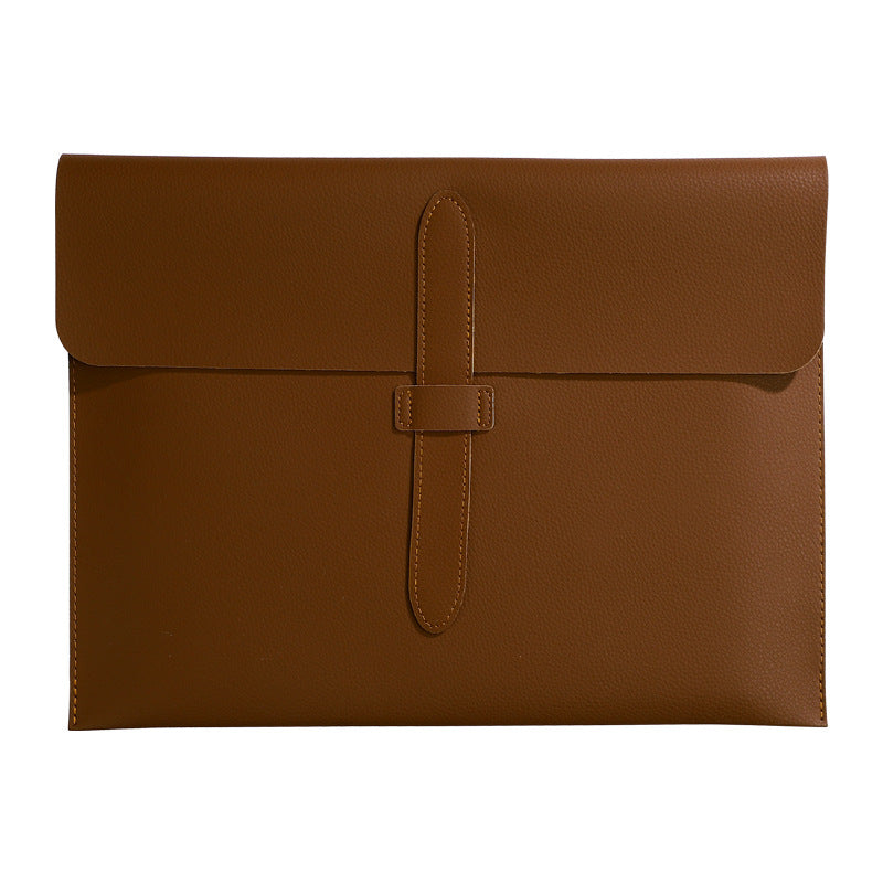 PU Leather Envelope Document Holder File Bags