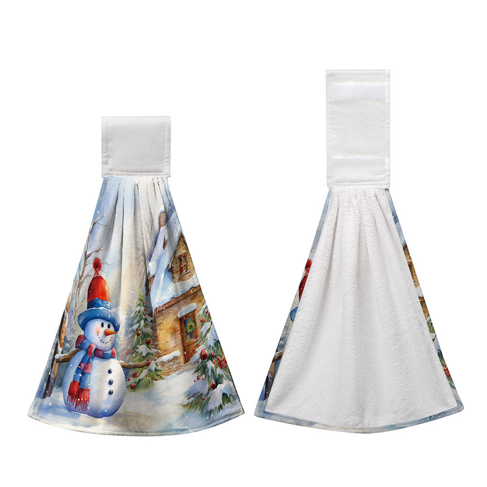 Full Custom Christmas Hand Towel