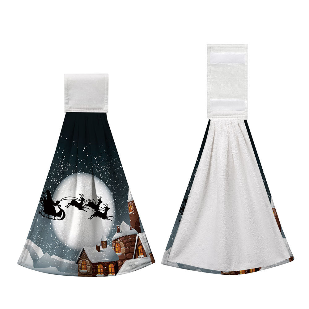 Full Custom Christmas Hand Towel