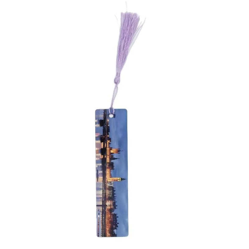 Acrylic Bookmark W/ Tassel 4.75 x 1.25"