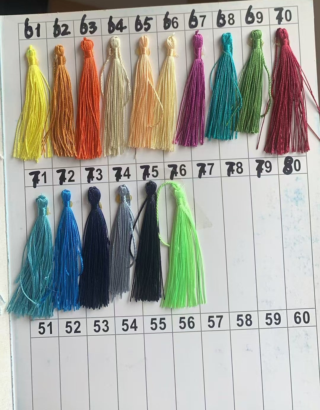 Tassel Color