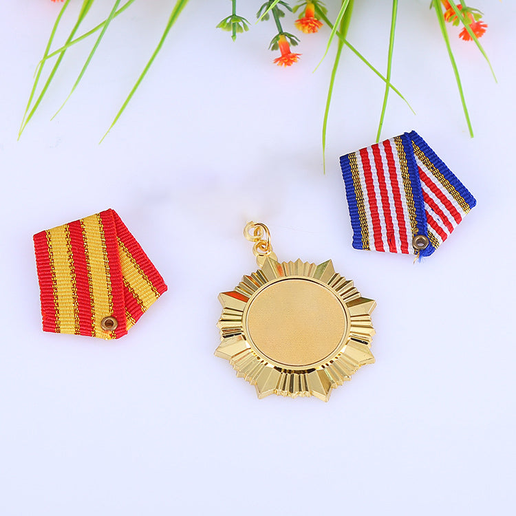 Star-Spangled Zinc Alloy Honor Medal