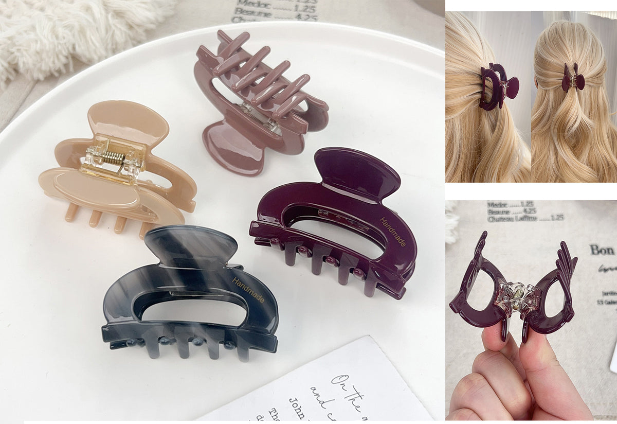 Acetate Hair Claw Clips