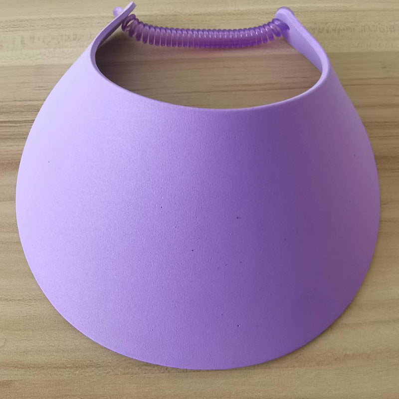 Adjustable EVA Soft Sun Visor Hat for Golf and Tennis
