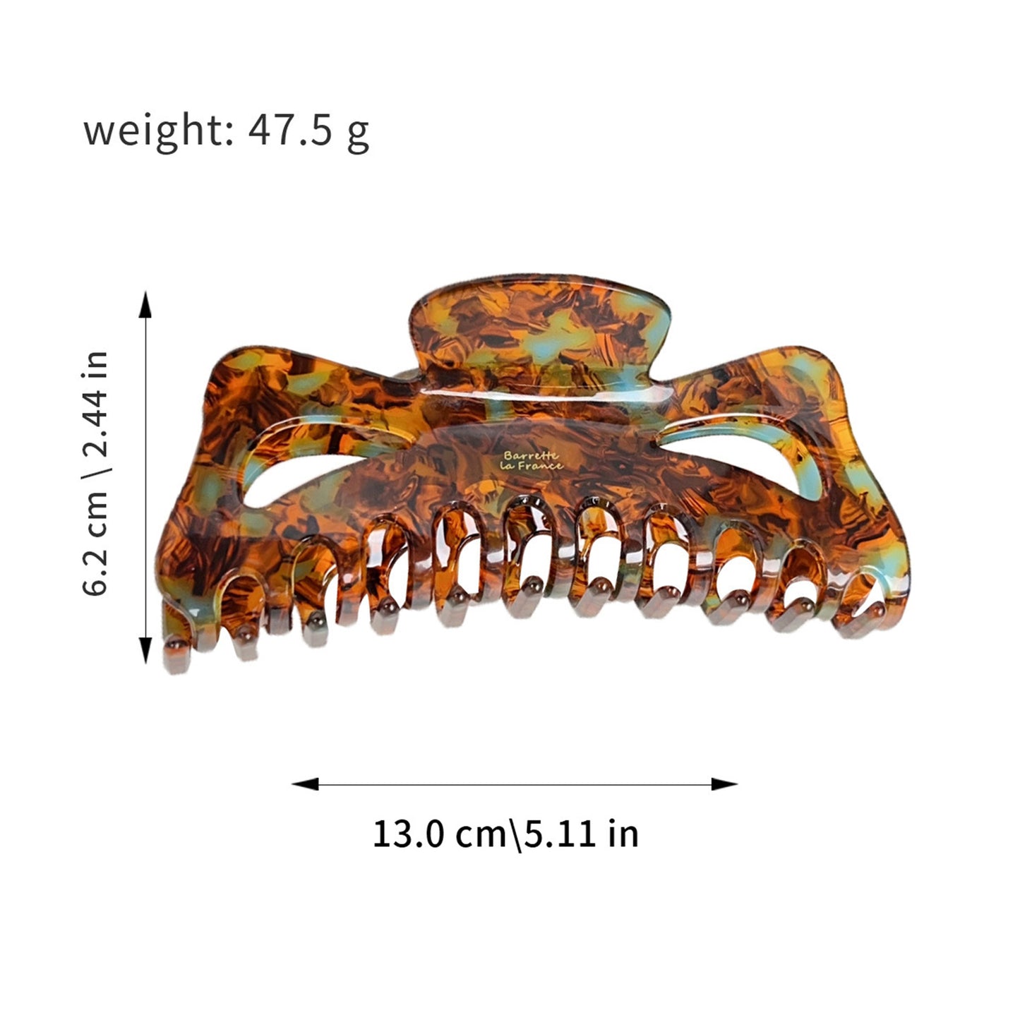 Oversized Bow Openwork Claw Clip