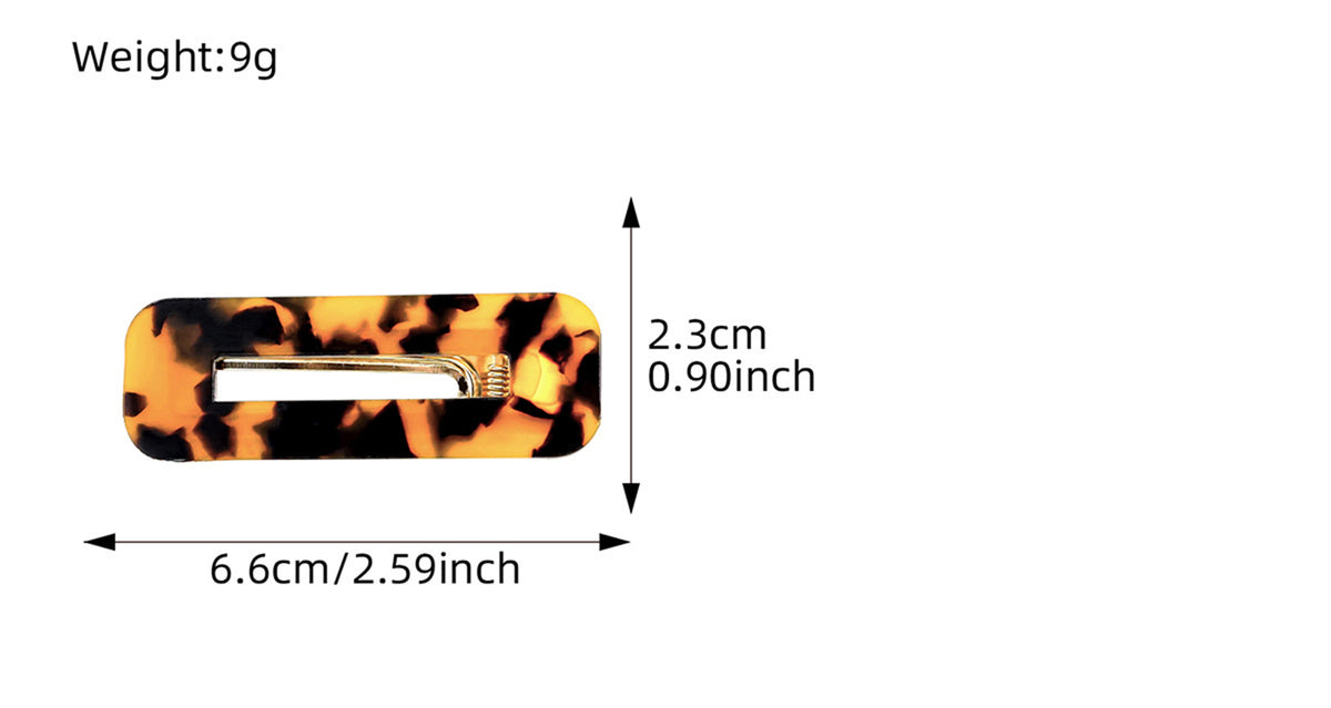 2PCS Creaseless Metal Hair Clips