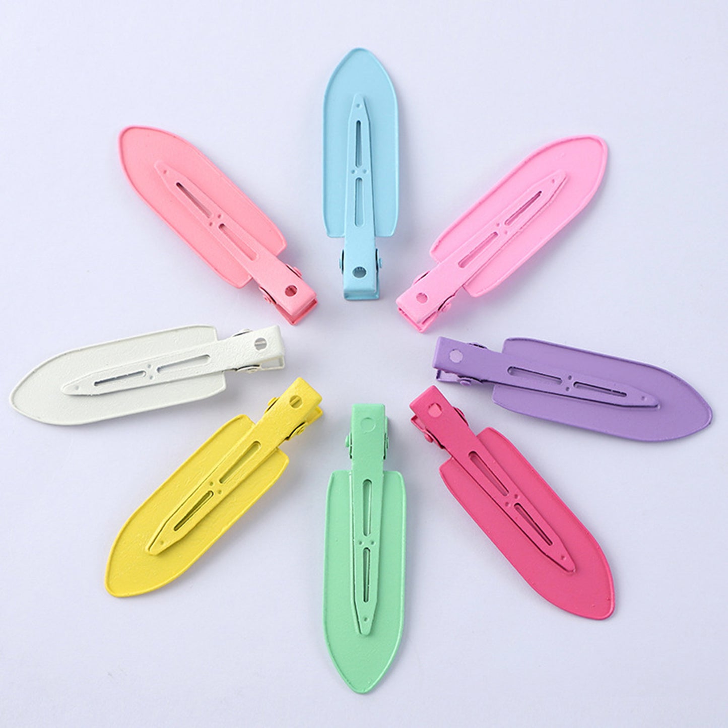 2PCS Creaseless Metal Hair Clips