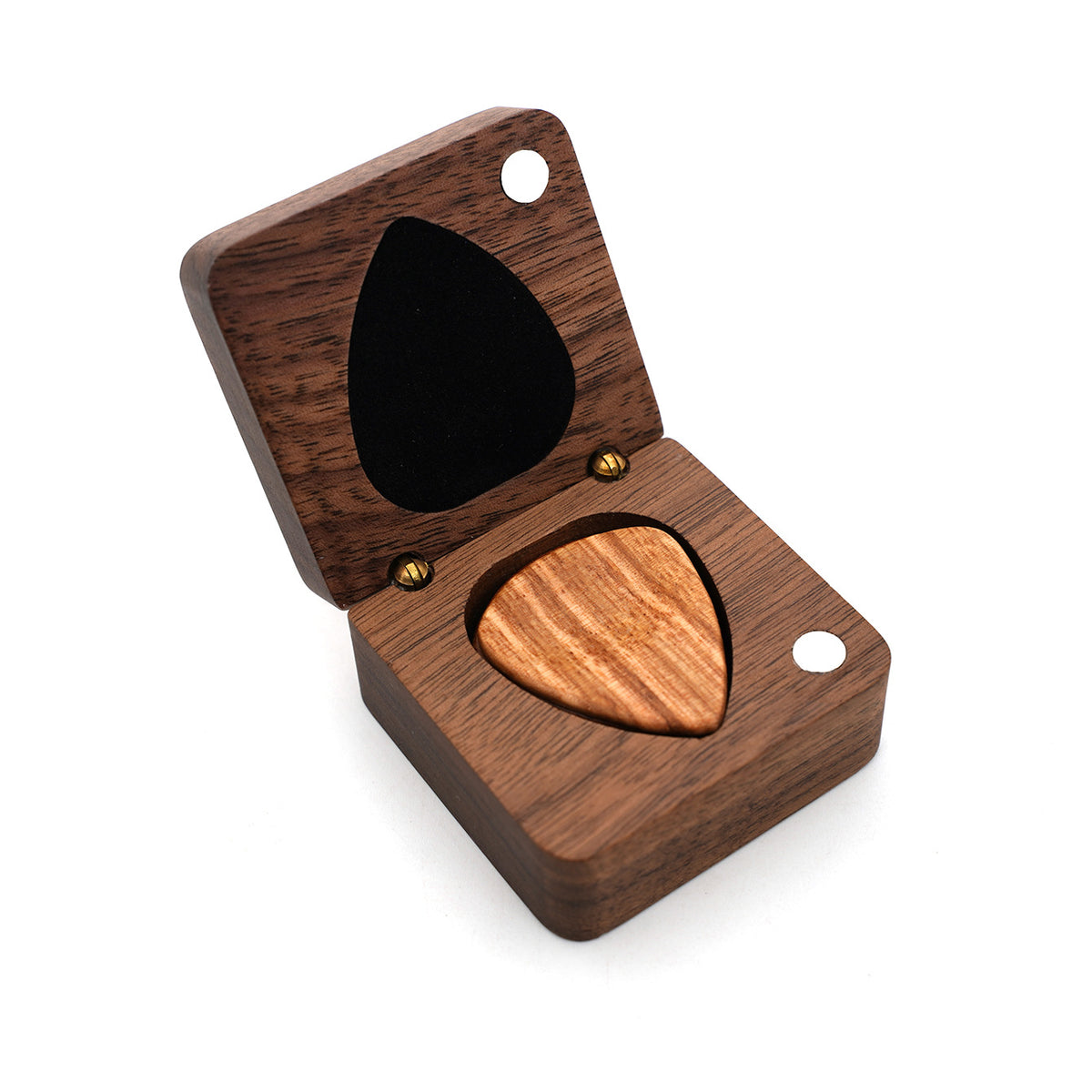 Guitar Pick Wooden Case