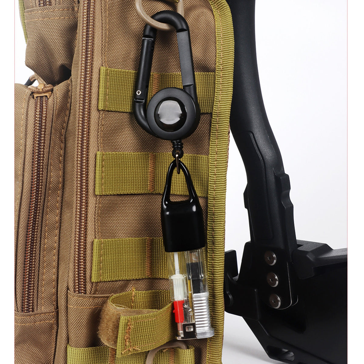Retractable Lighter Holder Pull Leash Case Sleeve Cover
