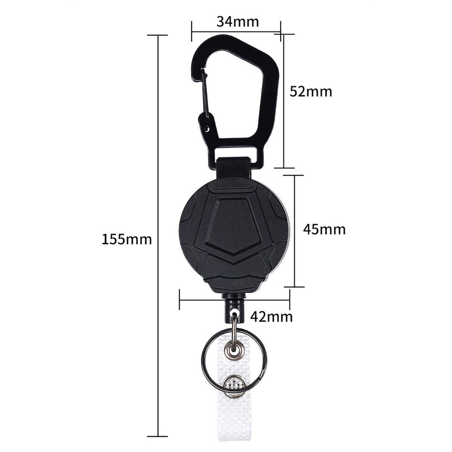 Anti-Drop Retractable Phone Holder Clip For Trave and Hiking