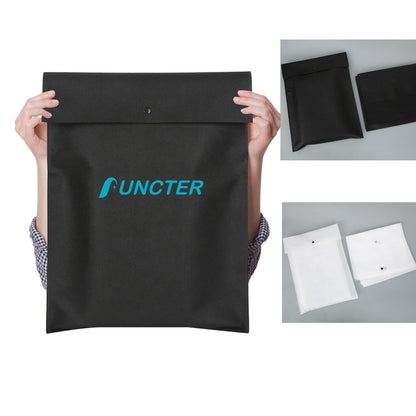 6.7 x 9.45" Non Woven Bag Hidden Buckle Packaging Bag