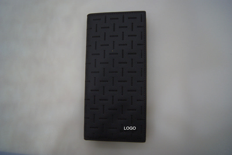 Genuine Leather Long Wallet