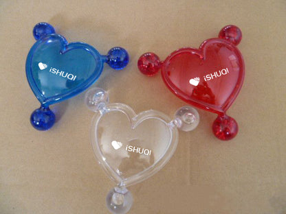 Plastic Heart Shaped Massagers