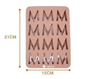 M Shaped Silicone Ice Tray