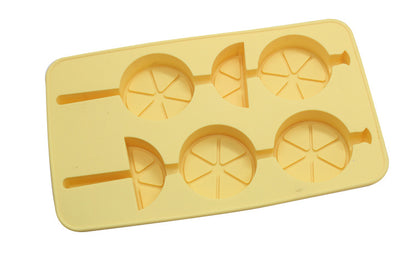 Lemon Shaped Silicone Ice Tray
